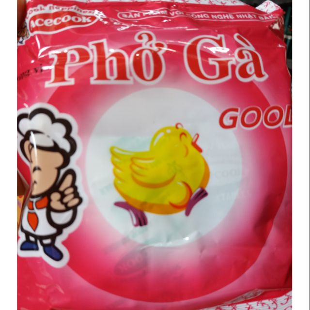 Phở gà good Acecook thùng 30 gói x68g. Date 1/10/21