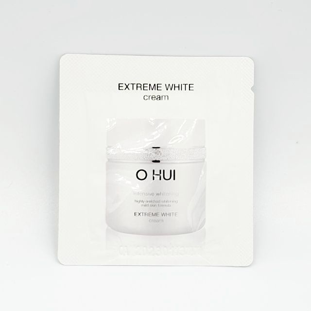 [Mới Date 2024] Gói dùng thử Kem trắng da và chống lão hóa. OHUI Extreme White Cream Snow 1ml