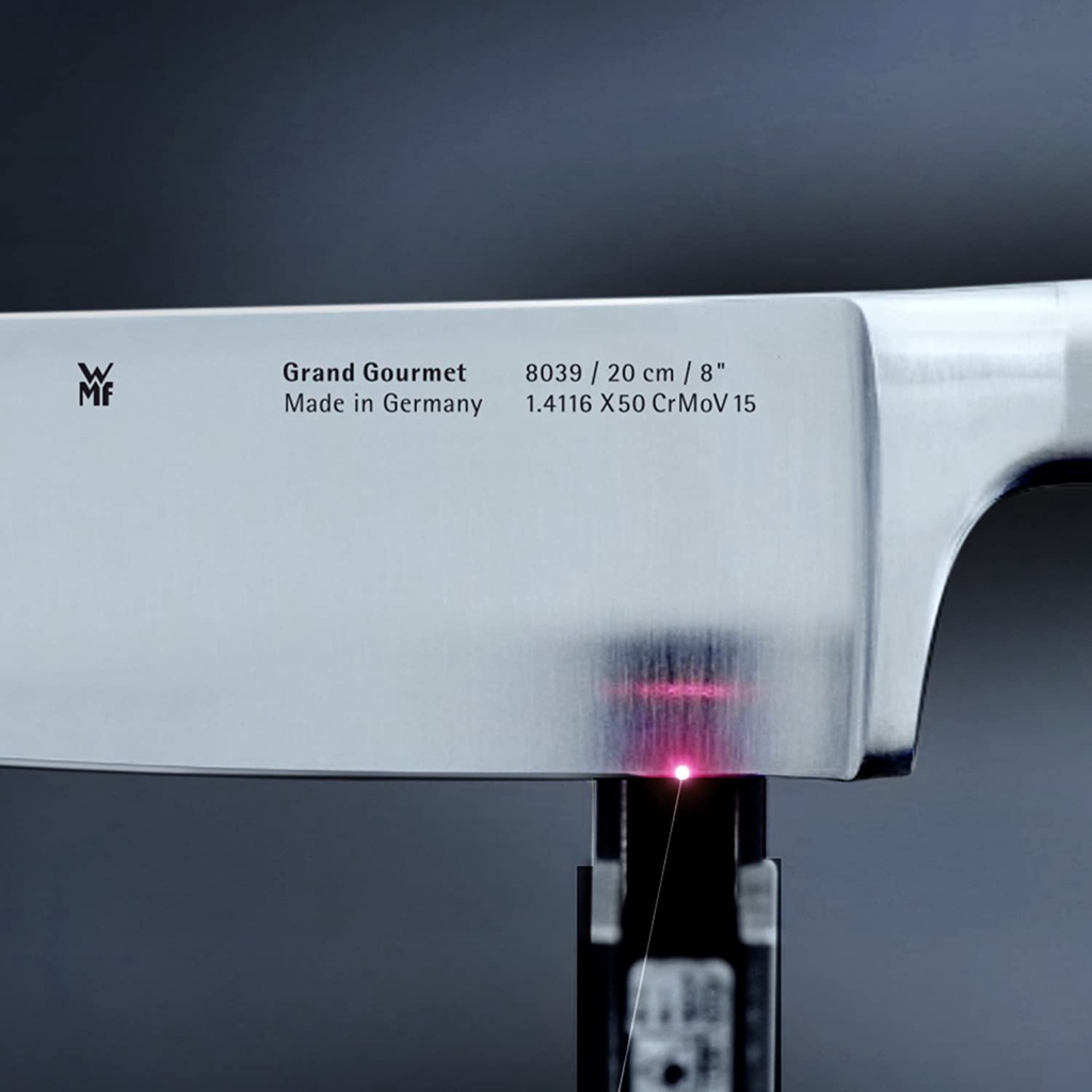 Bộ dao WMF Asia-Messerblock SPITZENKLASSE PLUS 6 món gồm dao chặt kèm giá để dao bằng gỗ