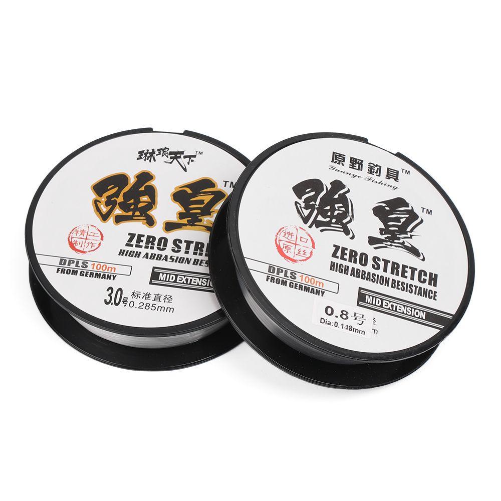Cuộn Dây Cước Câu Cá 100M Vô Hình Co Giãn