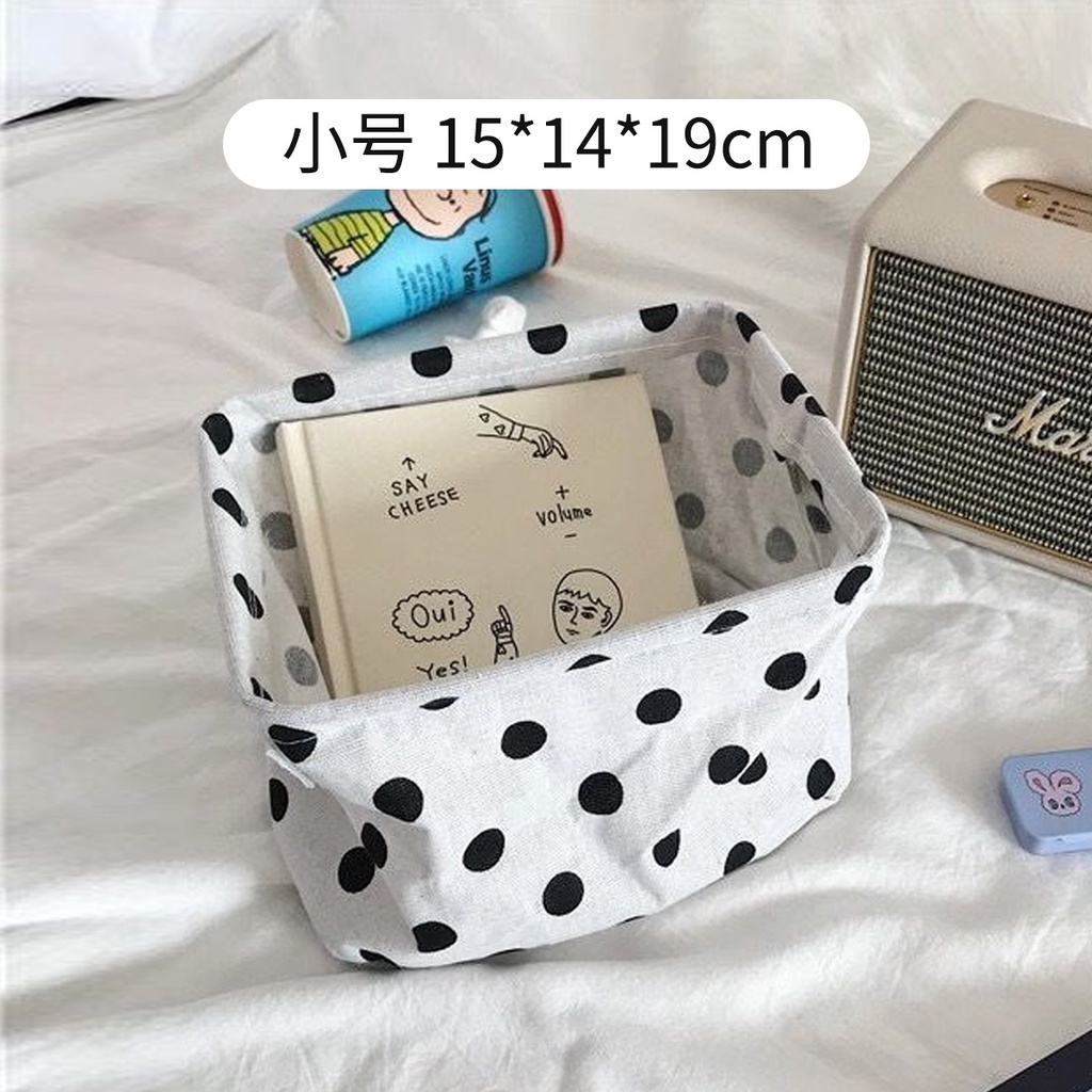 Đồ nội thất trong nhà kẻ sọc sáng tạo Có thể gập lại Giỏ lưu trữ dung lượng lớn