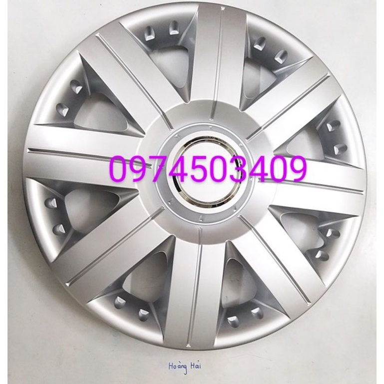 Bộ ốp chụp mâm lazang ô tô chân 15  la zăng, la răng