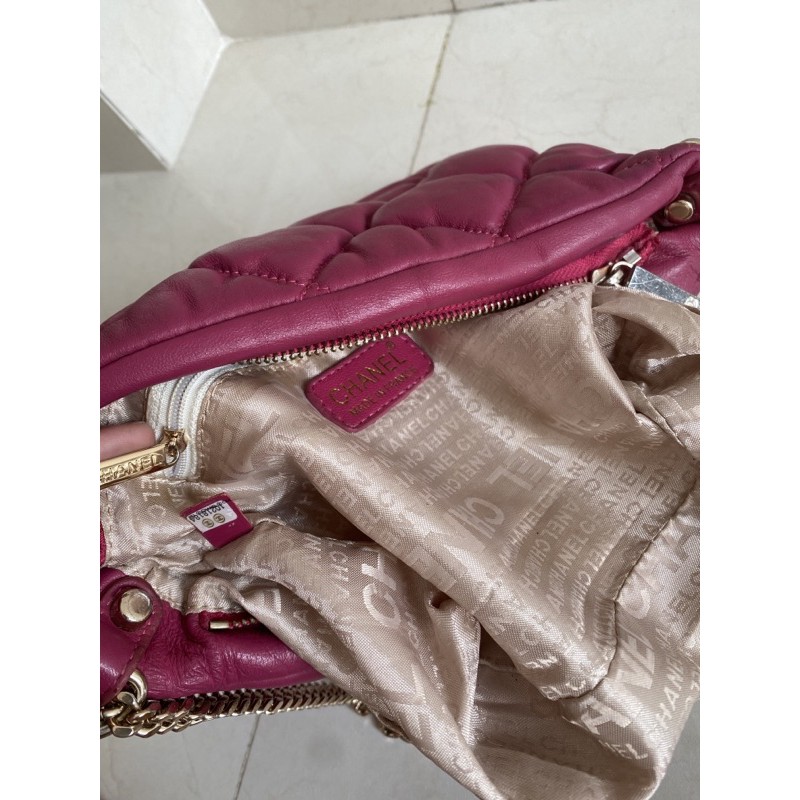 Túi xách hồng chuẩn si size 30