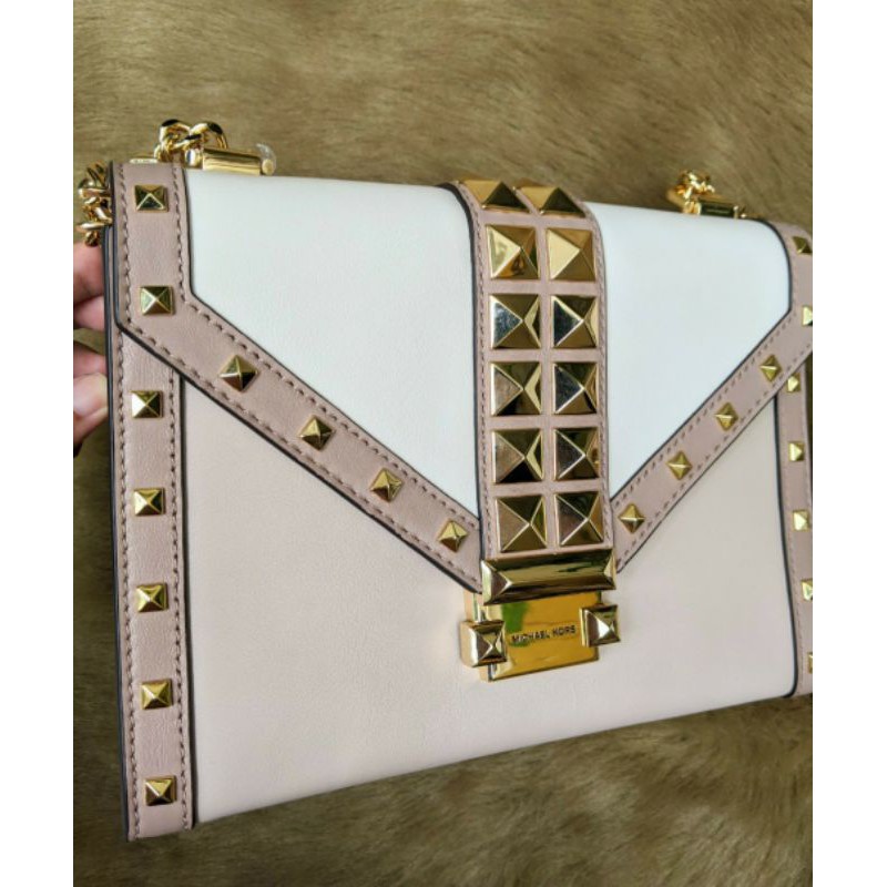 Túi quai chéo Michael Kors Whitney Studded Tri-color