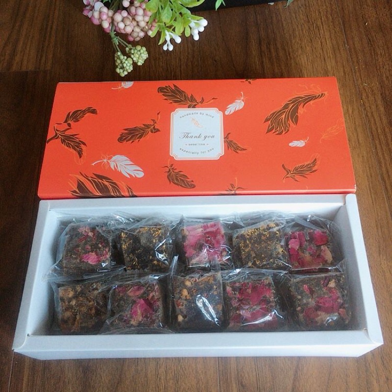 Trà hoa đường nâu Set 10 gói