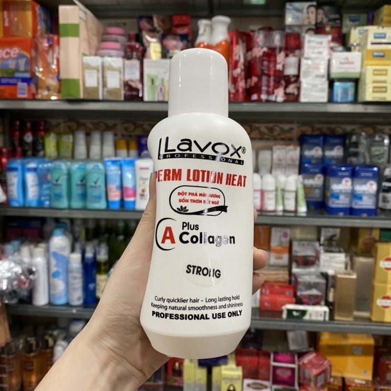 Kem Uốn Nóng Collagen Lavox 500ml (Dành Cho Tóc Khỏe)