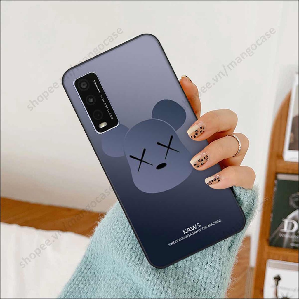 Ốp lưng điện thoại Vivo Y20 drew, kaws, bape cao cấp, vỏ ốp rẻ đẹp