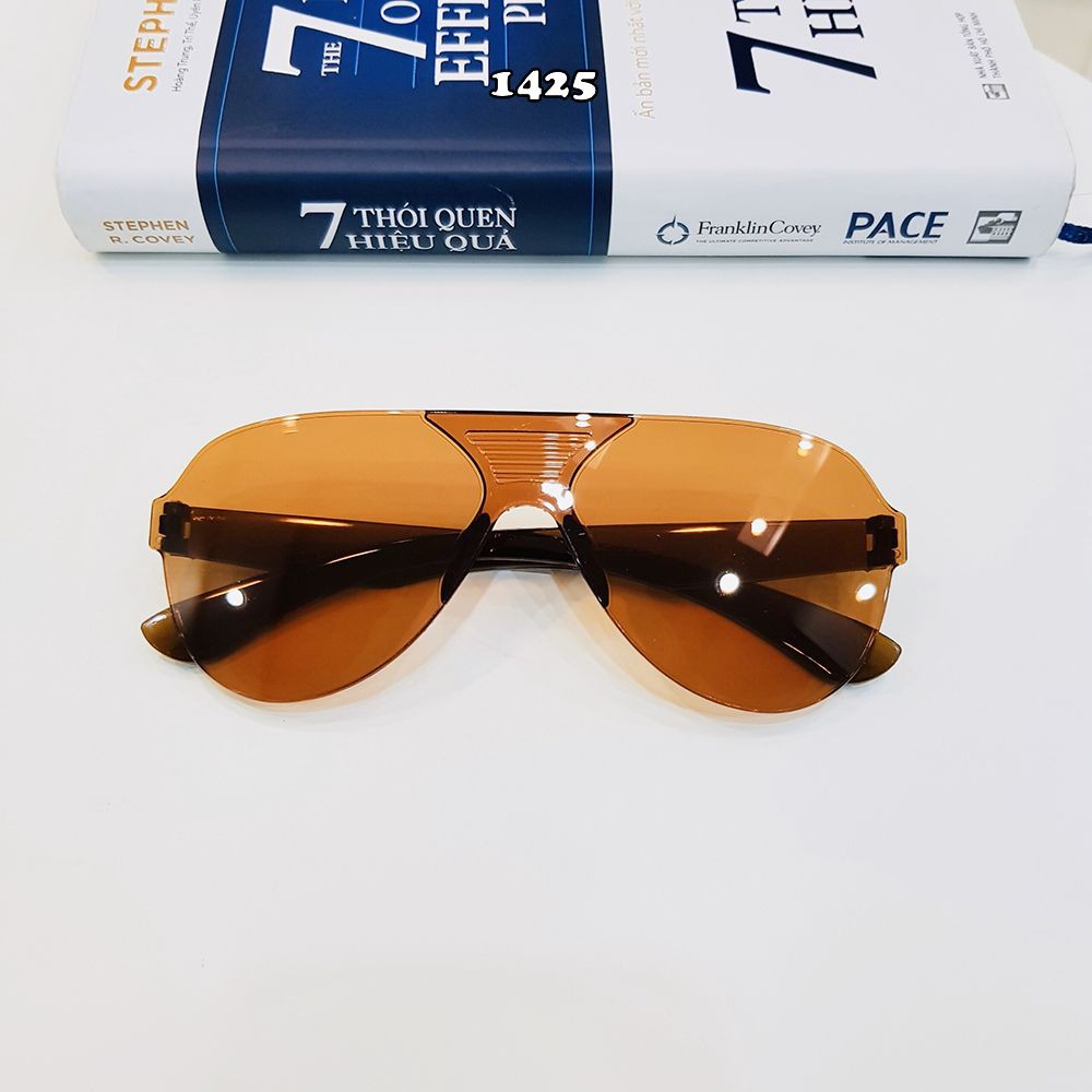 Mắt kính mát nữ thời trang cao cấp form viền ngang FREESHIP mắt kính râm nam nữ sành điệu giá rẻ SH1425