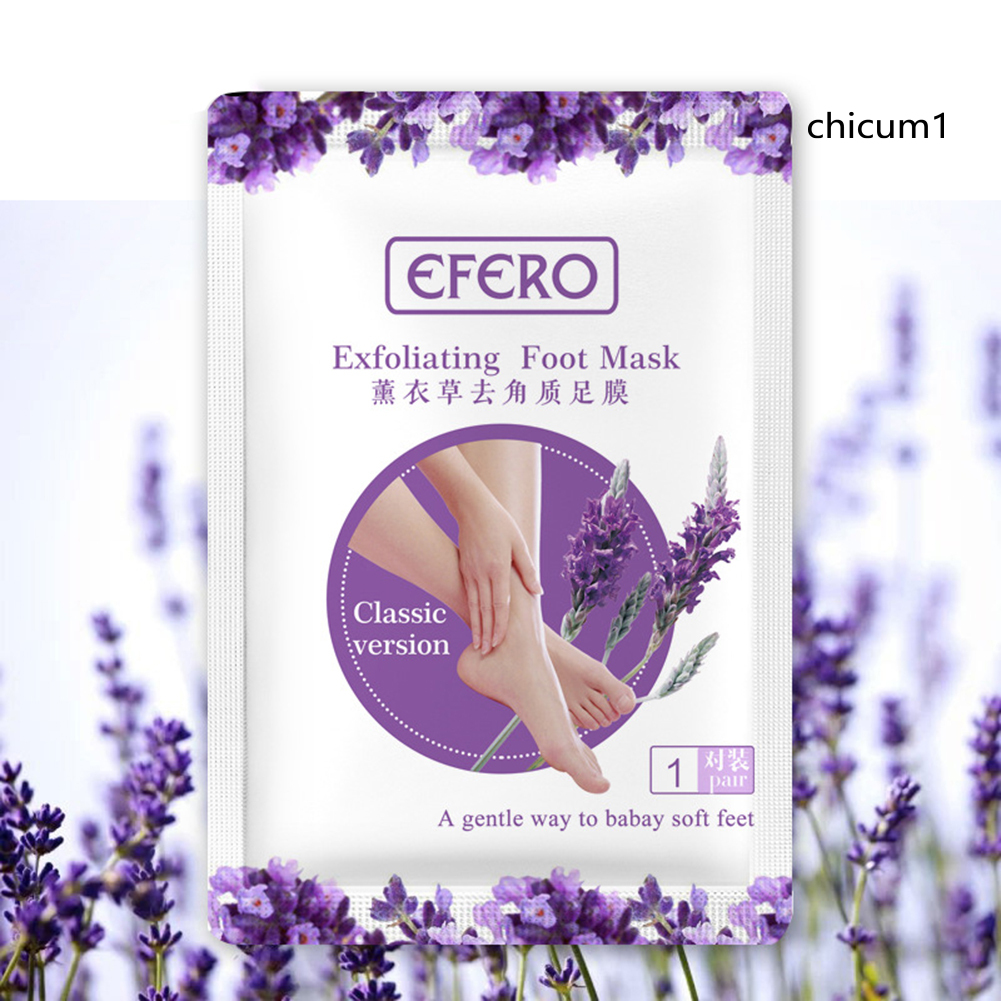 Mặt Nạ Chân Chiết Xuất Hoa Oải Hương Dùng Tẩy Tế Bào Chết Dưỡng Ẩm