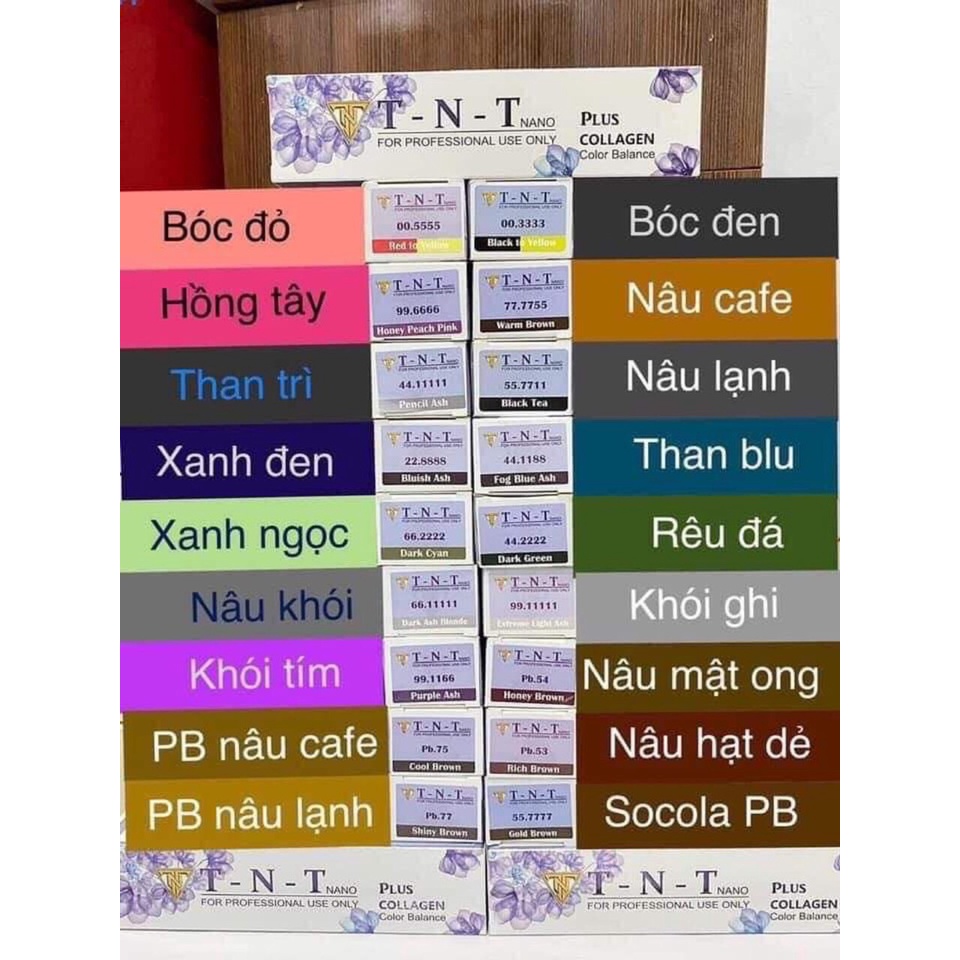 Màu nhuộm TNT Plus- màu thời trang