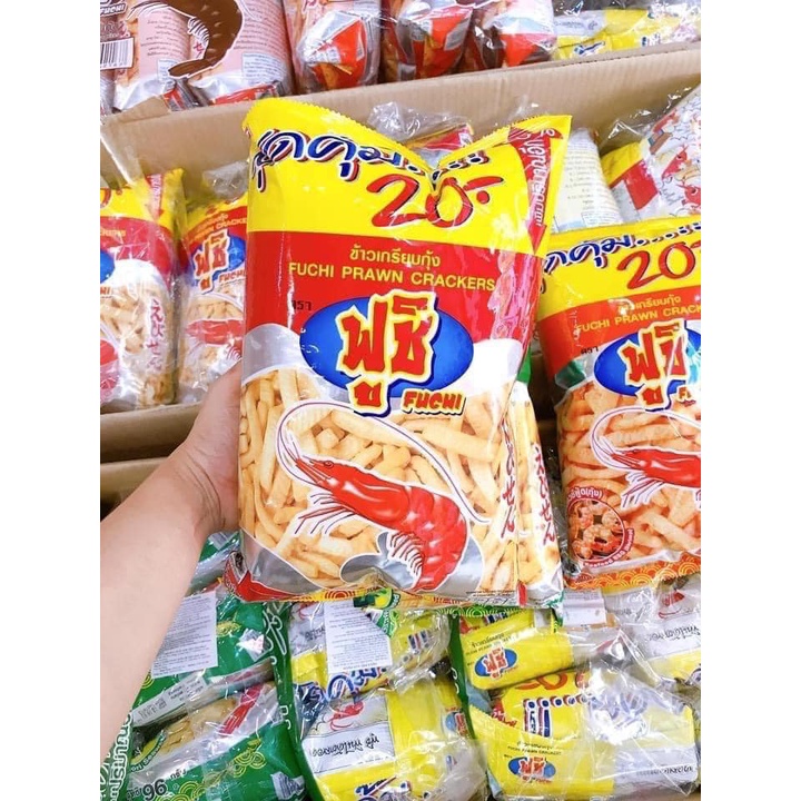 Bim bim tôm Thái Lan Fuchi 25k/ 1 gói vừa (80gr)