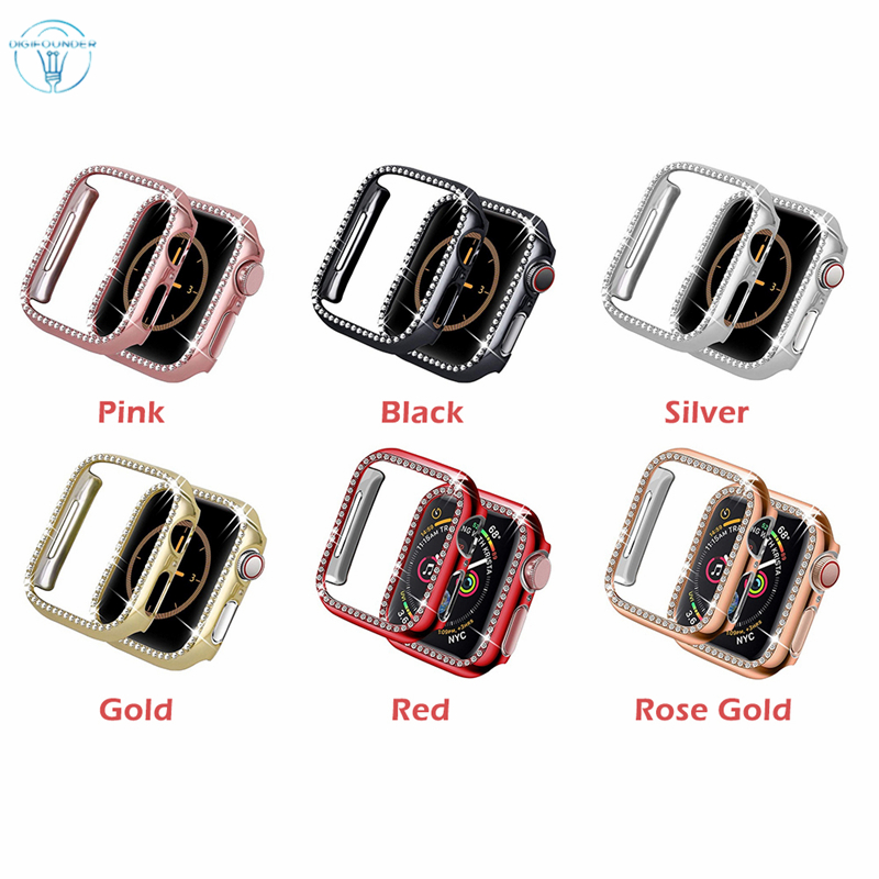 Ốp Bảo Vệ Mặt Đồng Hồ Thông Minh Apple Watch 44mm 40mm 42mm 38mm Series 5 4 3 2 1