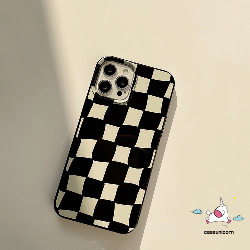 Ốp Điện Thoại Mềm Chống Sốc Họa Tiết Hình Học Cho iPhone 11 13 12 Pro MAX 7plus 8plus XR X XS MAX 7 8 Plus