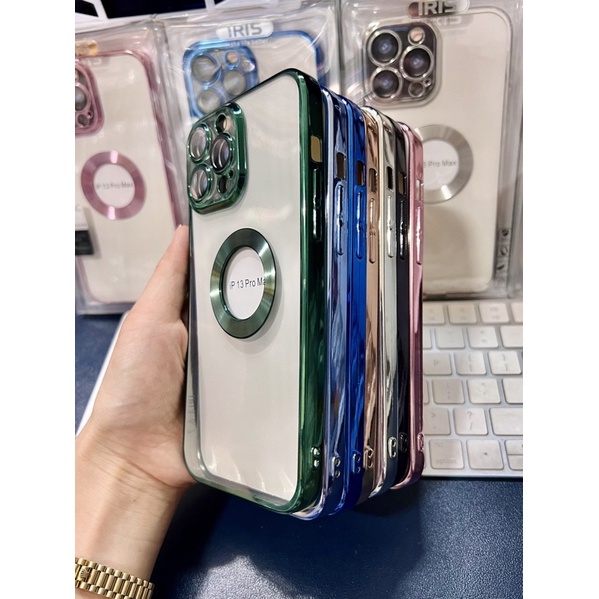 Ốp viền vuông si hở táo iPhone 6Plus 7/8PLUS SE X XR Xsmax 11 11promax 12 12pro 12promax 13 13pro 13promax 14 14promax