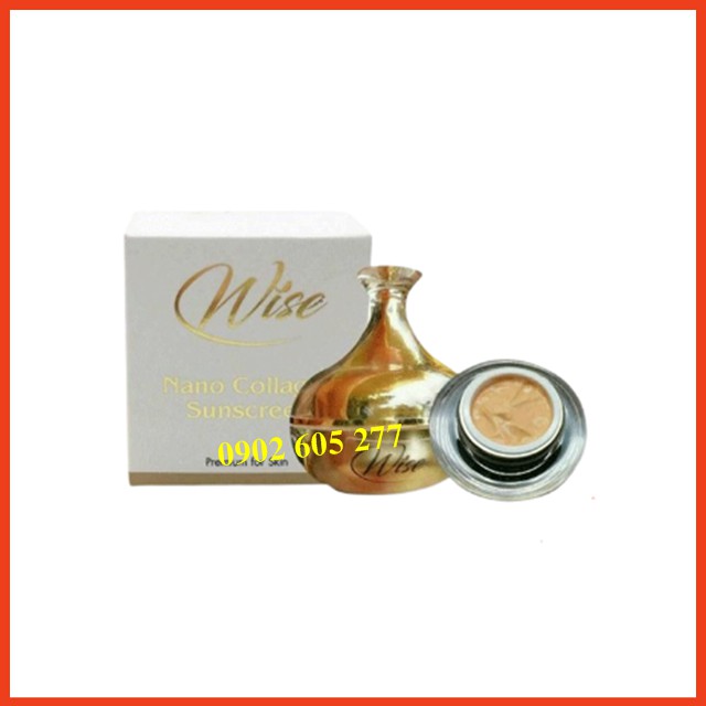 [hot sale][CHÍNH HÃNG] Kem chống nắng Wise Nano Collagen Thái Lan