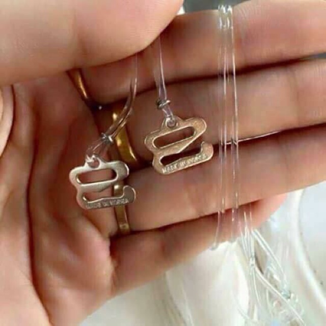 dây áo trong suốt hàn quốc sợi bún và sợi dẹt (1 đôi)