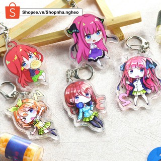 Móc khóa mica anime Gotobun no Hanayome