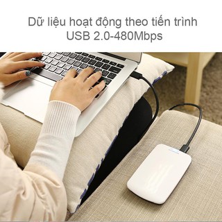 Cáp USB 2.0 hai đầu đực dài 2mét Ugreen 10311