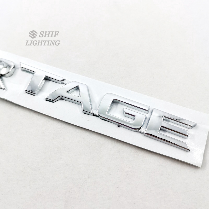 Sticker dán trang trí xe hơi hình chữ SPORTAGE bằng nhựa ABS dành cho KIA SPORTAGE