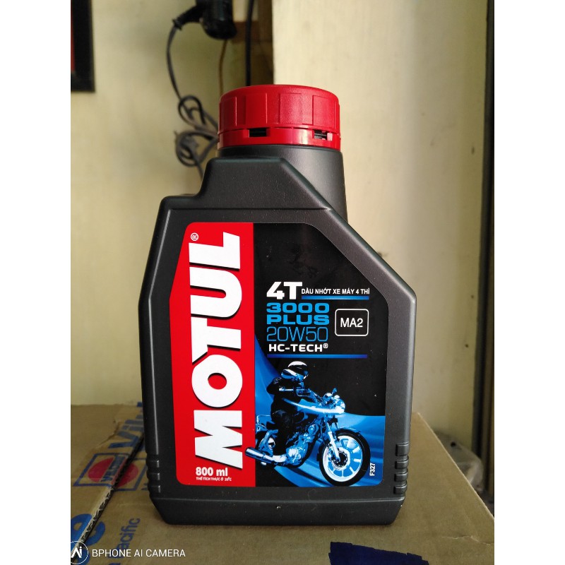 Dầu nhớt xe máy Motul 3000 Plus 20w50 (800ml)