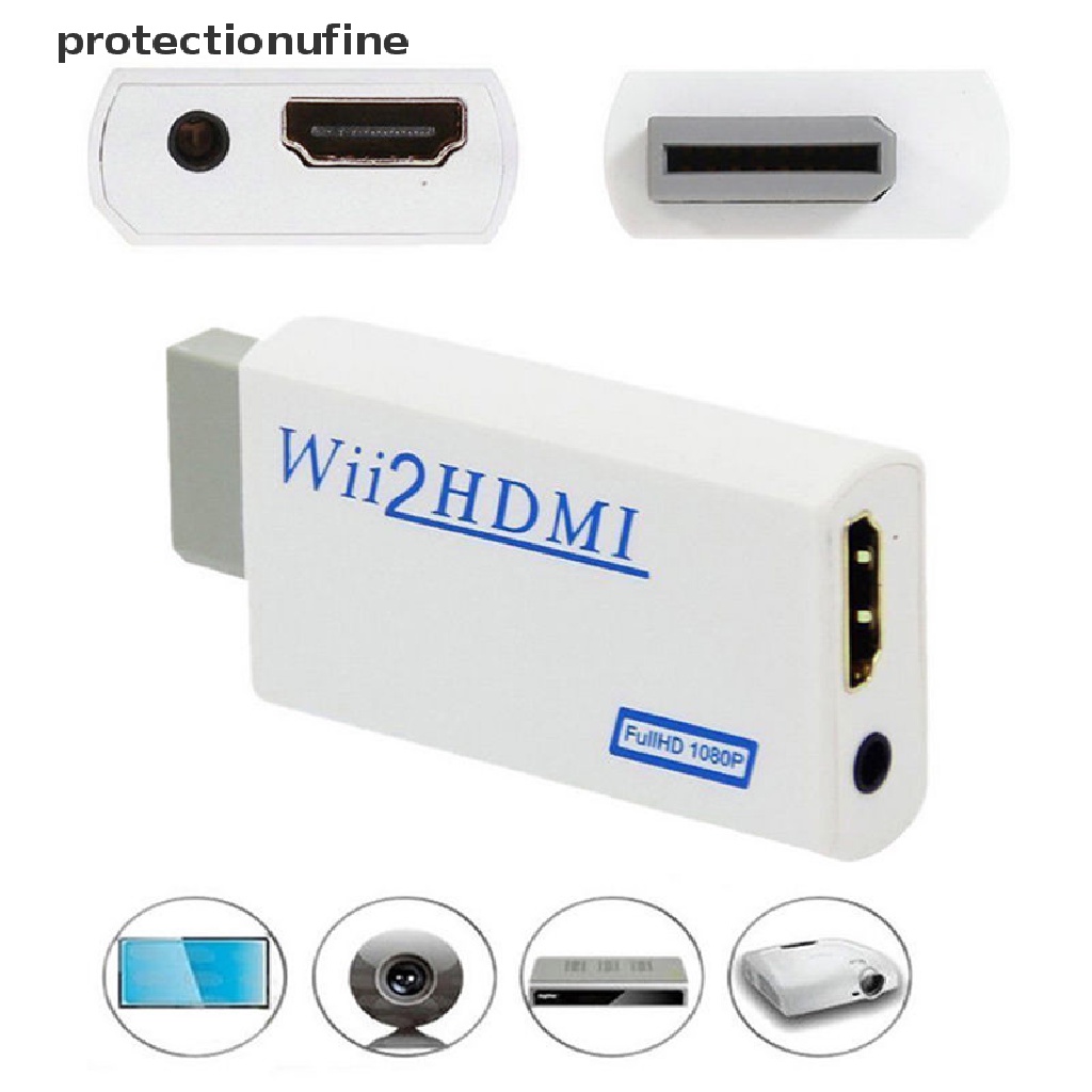 Đầu Chuyển Đổi PR3VN HD Wii Sang HDMI 1080P / 720P Kèm Dây Cáp 3.5MM