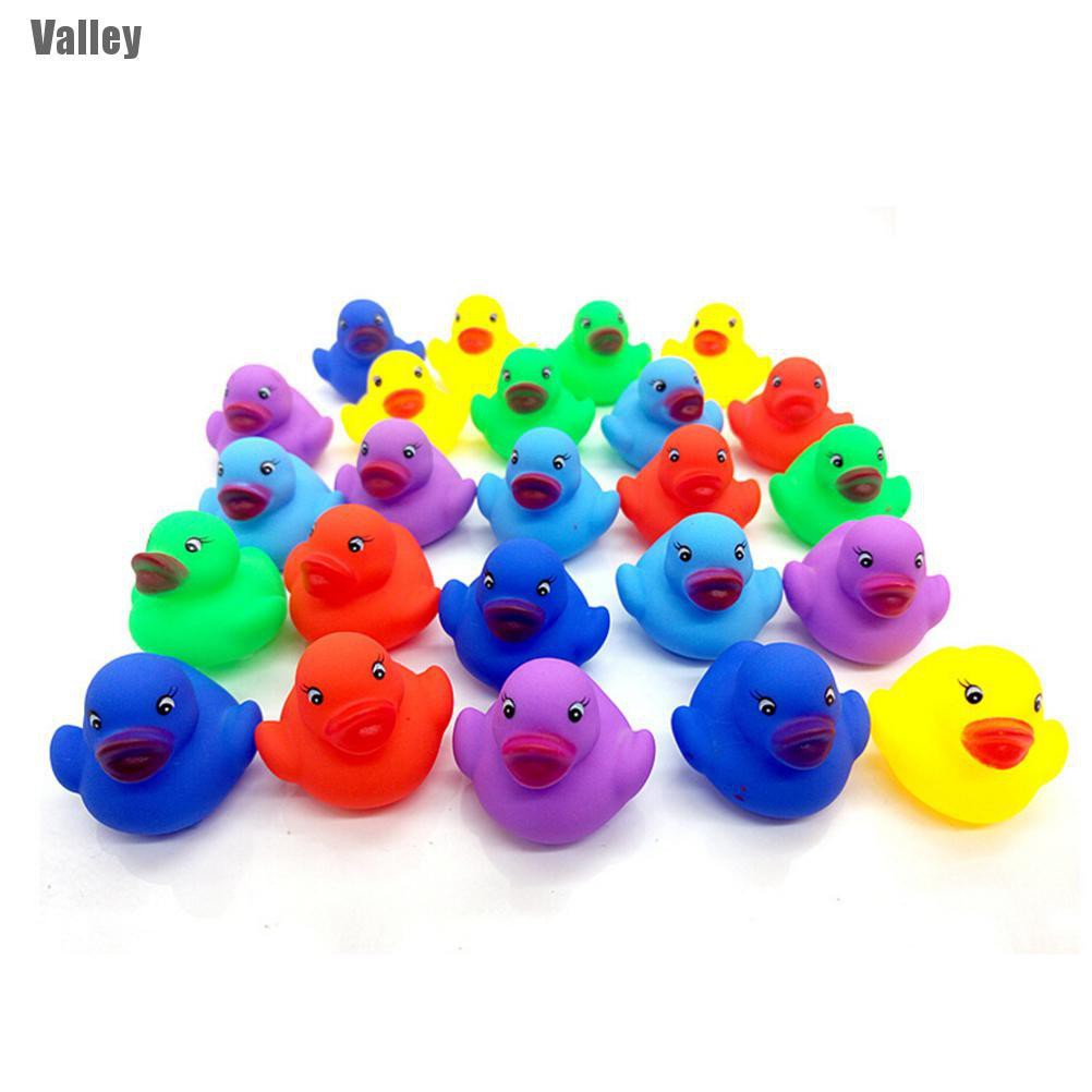 Set 12 Vịt Cao Su Đồ Chơi Khi Tắm Cho Bé