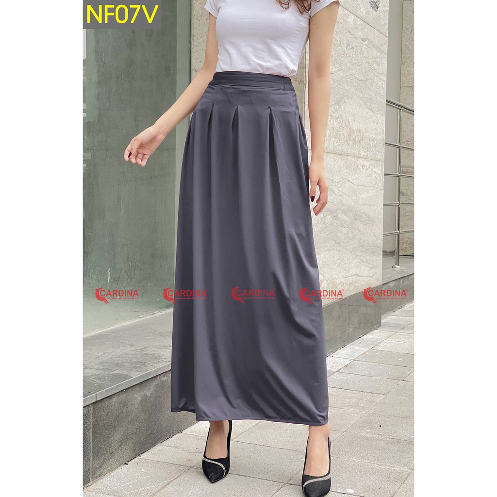 Chân Váy Chống Nắng Nữ Nhật Bản Chất Thun Lạnh Lỗ Thông Hơi Thoáng Khí +COTTON CooL Air Mềm Mịn Cực Mát
