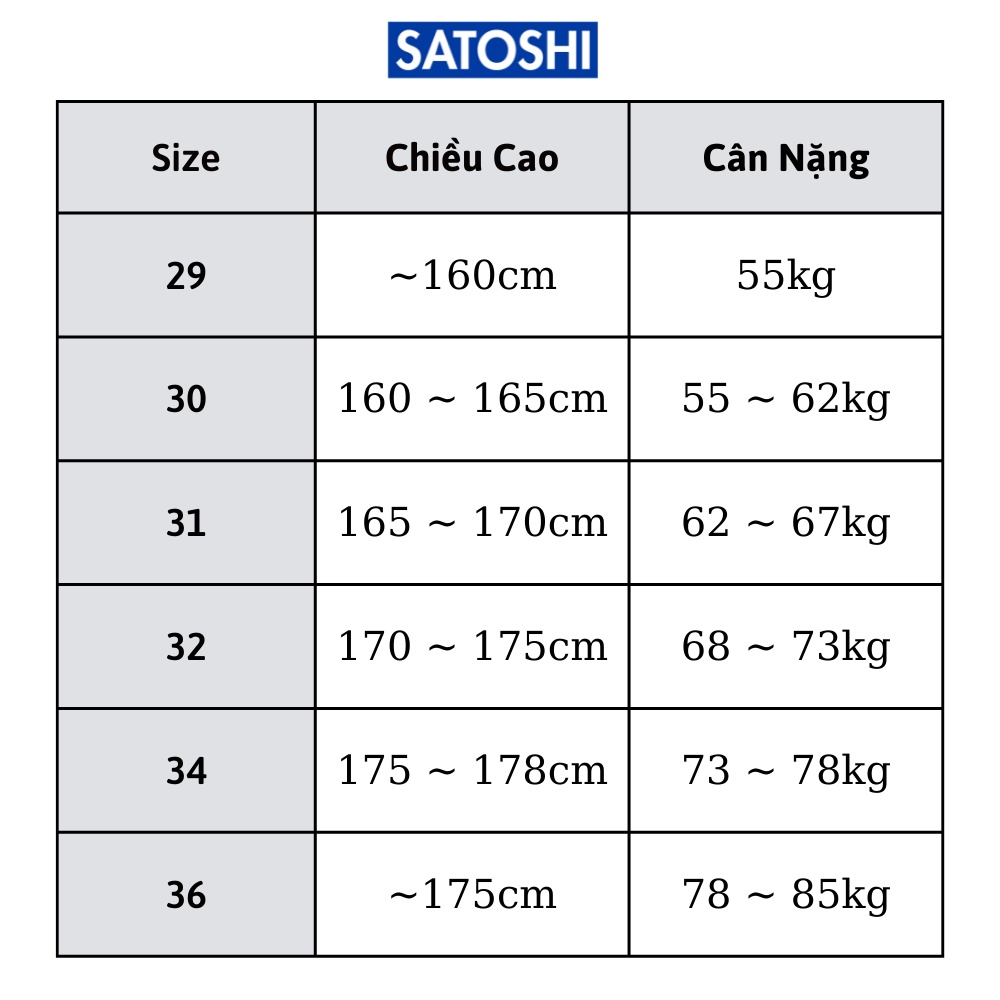 Quần Tây nam Satoshi SAQT19 khoá đai lưng bên hông màu Xám/ Be/ Đen chất cotton co giãn