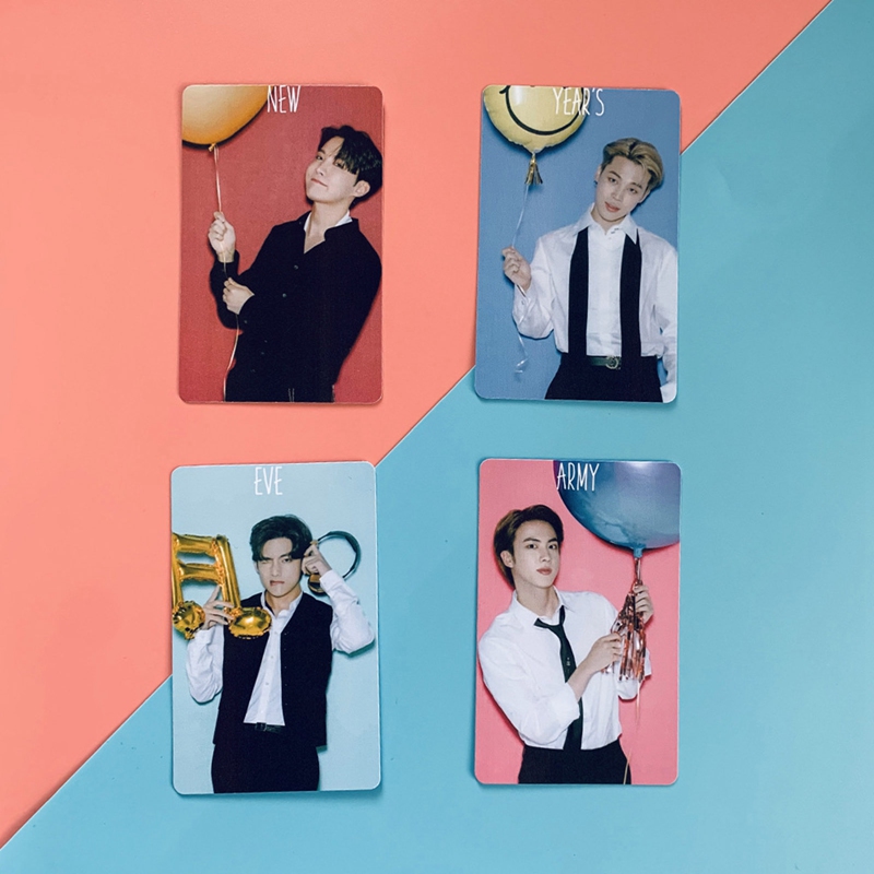Thẻ Hình Polaroid Nhóm Nhạc BTS