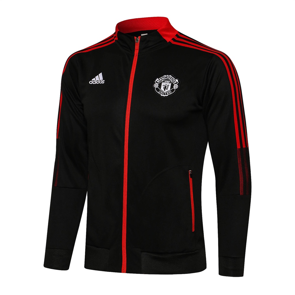 Mu Manchester united Áo Khoác Bóng Đá Màu Đen mu 2021-22 Cho Nam size S-XXL