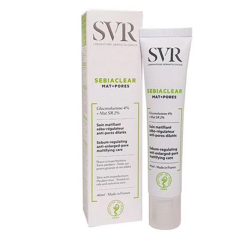 [Mã BMBAU50 giảm đến 50K đơn Kem làm giảm mụn và chống nắng cao SVR SEBIACLEAR Creme SPF50+ 40ml