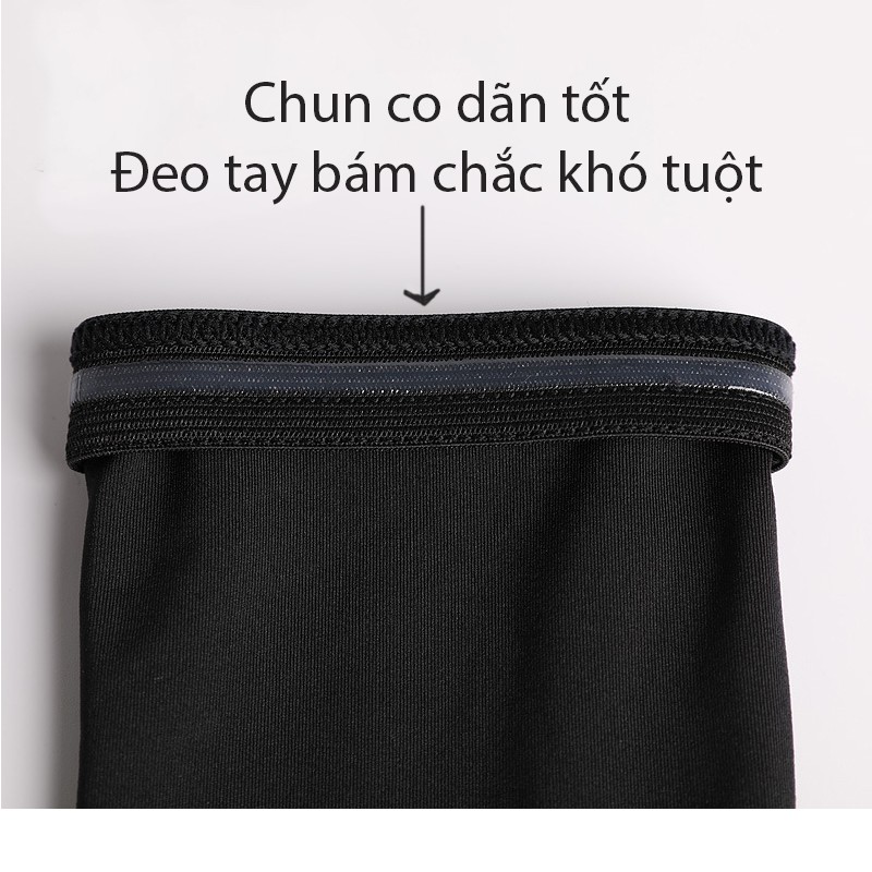 Găng Tay Ống Dài Chống Nắng Co Dãn Thấm Hút Mồ Hôi Chống Xước Không Bị Rút Sợi DD8008