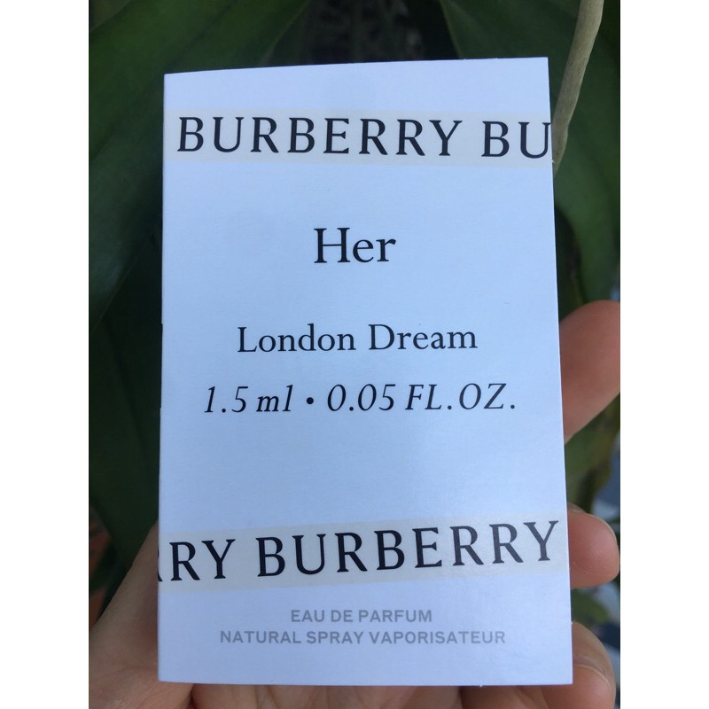 Vial mẫu thử nước hoa Burberry Her