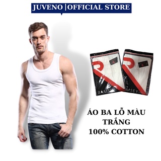 Áo ba lỗ nam RAMSEY 100% cotton mềm mát không xù không bai gião