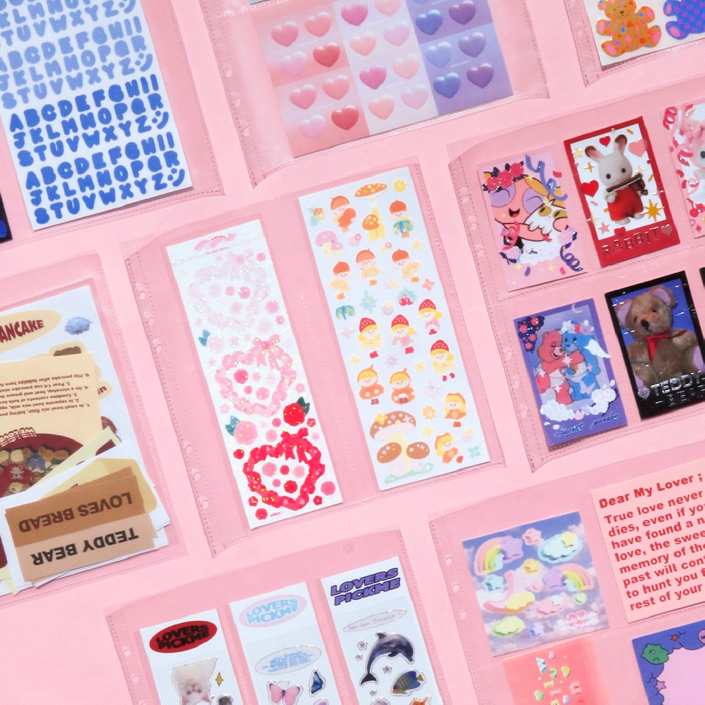 a5 Binder có kích thước rộng refill paper(10 sheet)