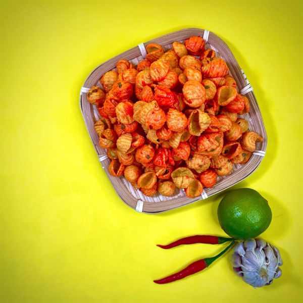 500gr Snack Sò Hành sò cay phô mai  ngon giòn rụn