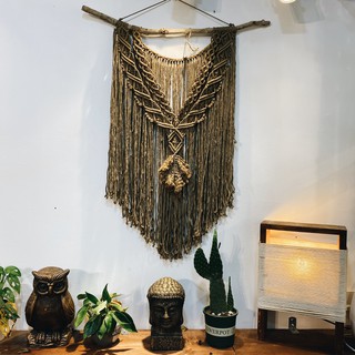 Rèm Macrame treo tường 07