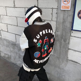 Áo Varsity Jacket SUPREAND NEVERHOOD