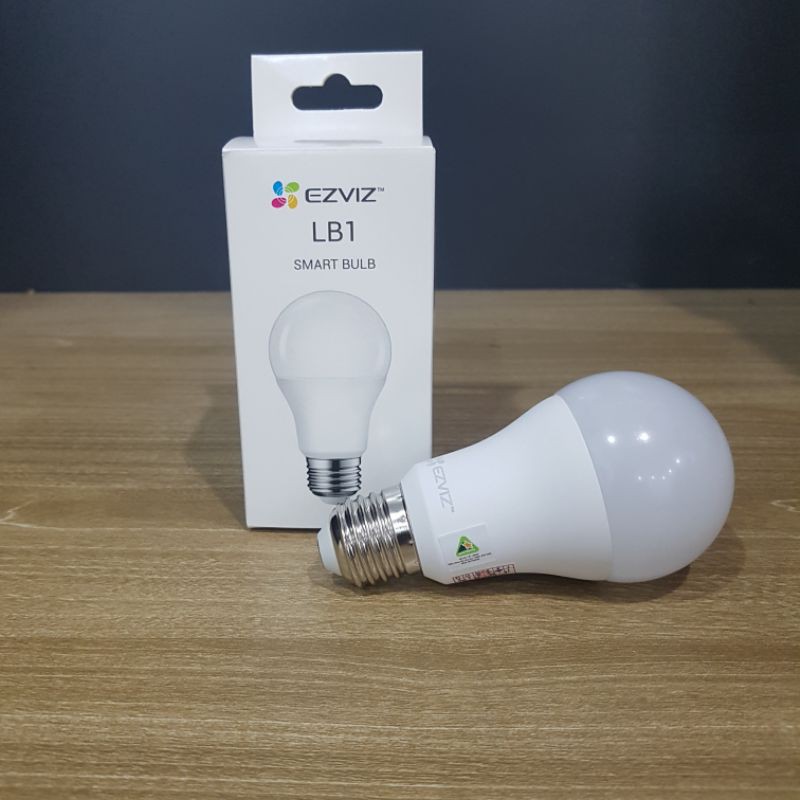 Đèn LED thông minh EZVIZ CS-HAL-LB1-LCAW (LB1 Color Light) bật tắt từ xa qua app điện thoại - Hàng chính hãng