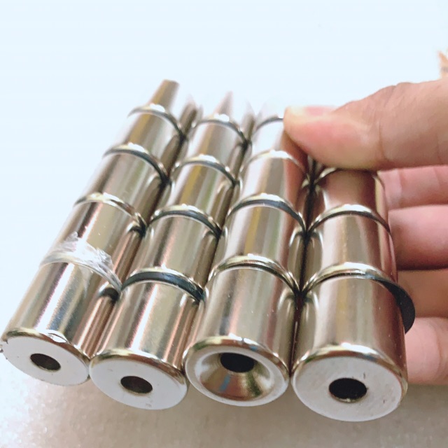 Nam châm , nam châm viên , nam châm 20x20 lỗ ( set 20 viên)