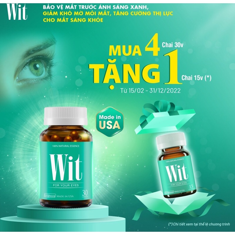 WIT 30V-CHĂM SÓC MẮT