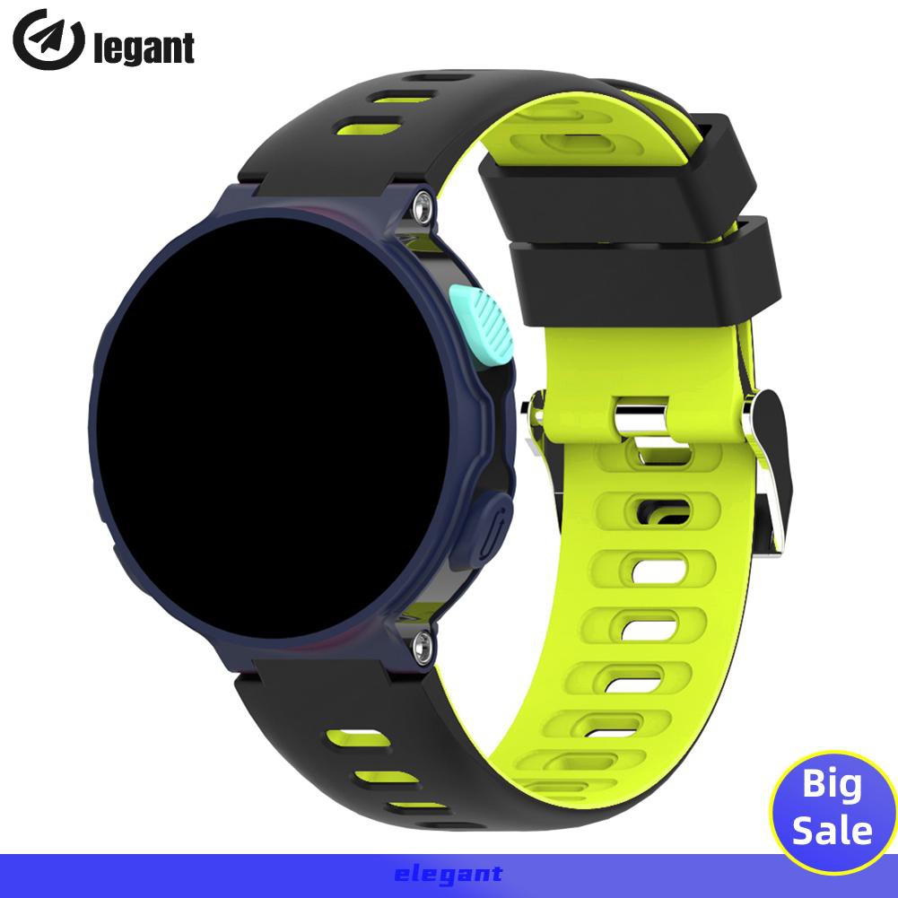 Dây Đeo Silicon Thay Thế Cho Đồng Hồ Thông Minh Garmin Forerunner 220 / 230 / 235 / 620 / 630 / 735xt