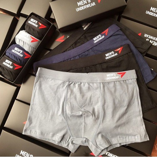 [Hộp 4 Chiếc] Quần lót cotton Cao Cấp, Quần Sịp Nam Boxer Men 'Underwear Nhiều size Đóng Trong 1 Hộp Sang Trọng