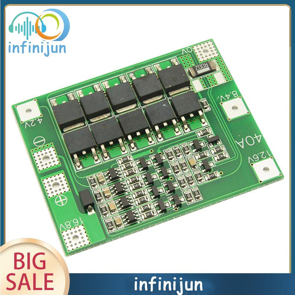 Bảng mạch bảo vệ Pin Li-On 4s 16.8v 40a