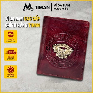 Ví Da Nam Cao Cấp, Hàng Hiệu, Chính Hãng, mới, đẹp. 04/2022 - Timan VD03