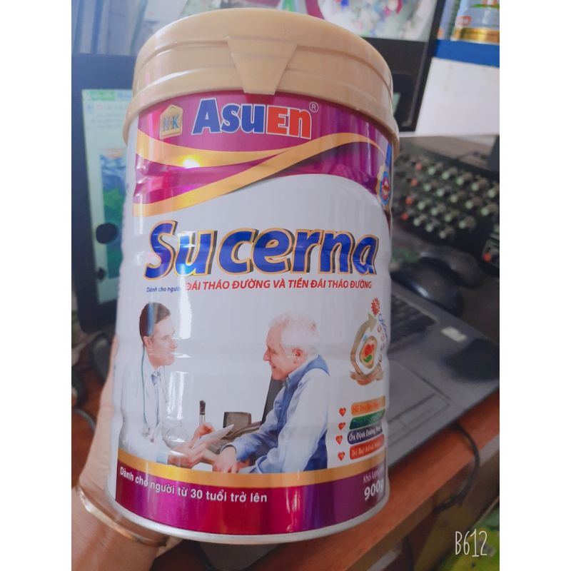Sữa tiểu đường ăn kiêng 900g - sữa cho người tiểu đường Asuen Sucerna 900g