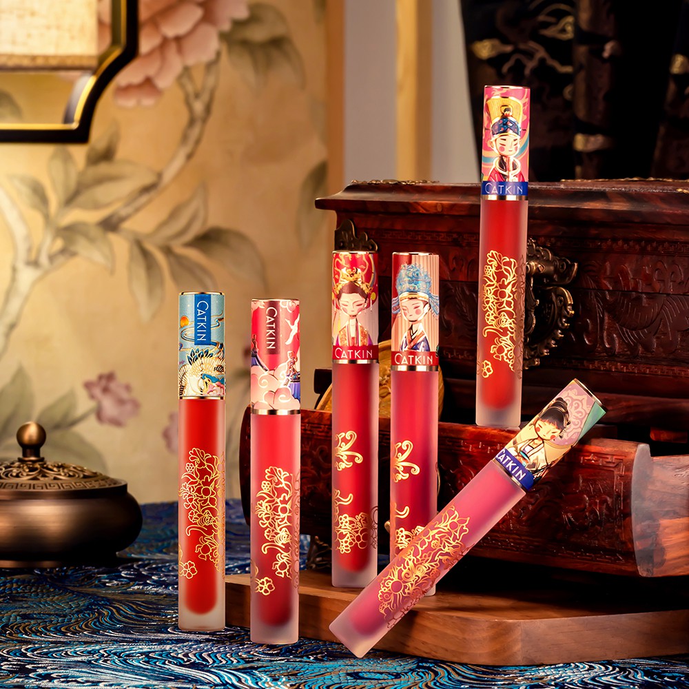 Son kem lì trang điểm Catkin dưỡng ẩm mềm mịn chống thấm nước lâu trôi cao cấp 1.8g | BigBuy360 - bigbuy360.vn