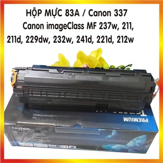Hộp mực máy in canon imageclass mf237w, mf211, mf211d, mf229dw, mf232w, mf241d, mf221d, mf212w cartridge canon 337 - 83a