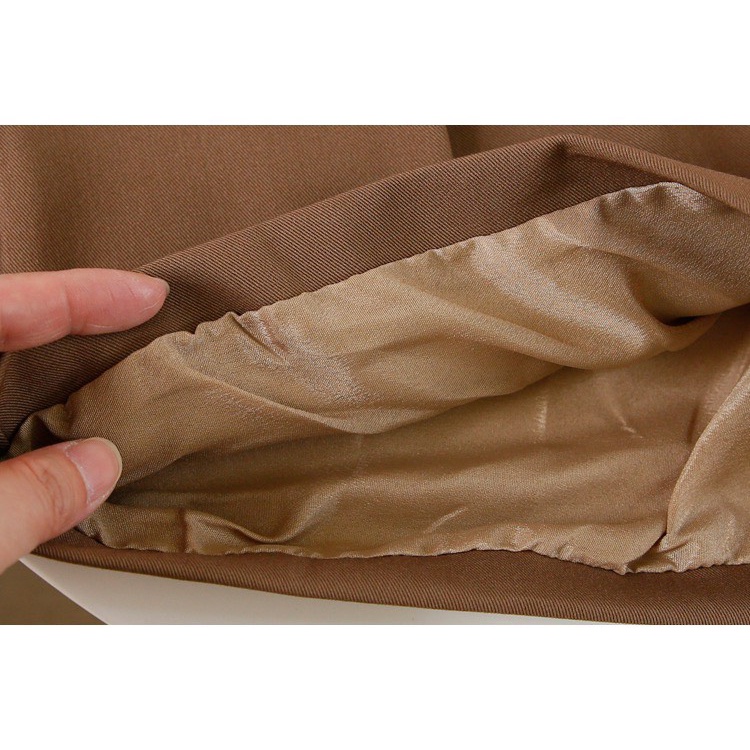 Quần sooc nữ cạp cao khóa kéo giữa, Quần đùi ống rộng khóa kéo chất tuyết mưa loại 1 cao cấp TTS25 | BigBuy360 - bigbuy360.vn