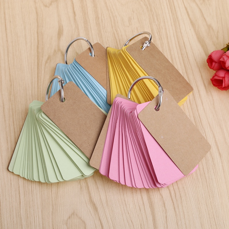 Thẻ giấy ghi chú nắp lật DIY dễ dàng sử dụng